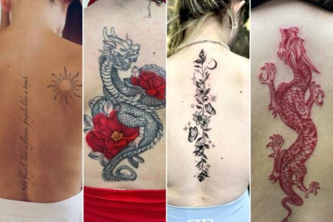 Creative Back Tattoo Inspiration In 2024-From Spine to Shoulder Blades